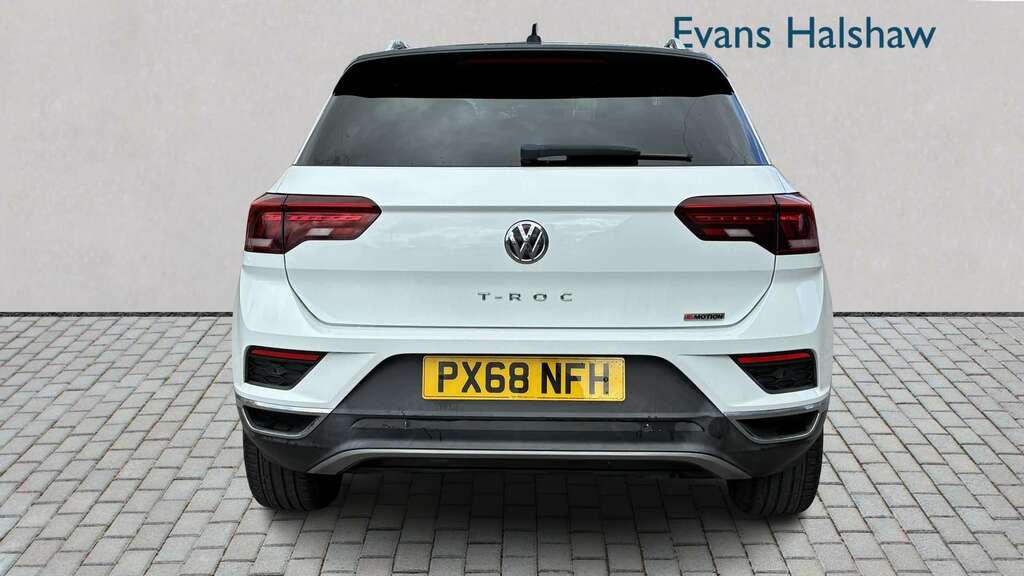 Volkswagen T-Roc 2.0 Tsi 4Motion Sel Dsg 2018 White #5