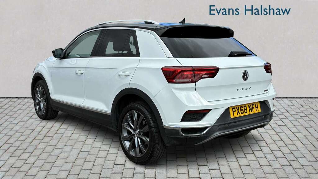 Volkswagen T-Roc 2.0 Tsi 4Motion Sel Dsg 2018 White #4