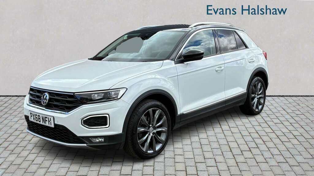 Volkswagen T-Roc 2.0 Tsi 4Motion Sel Dsg 2018 White #3