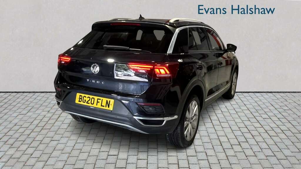Volkswagen T-Roc 2.0 Tdi Sel 2020 Black #3