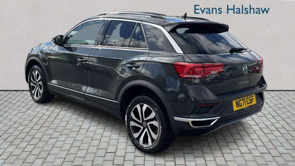 Volkswagen T-Roc 1.0 Tsi 110 Active 2021 NG71CSF Grey #2