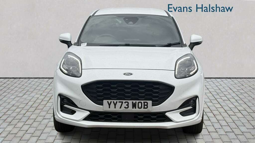 Ford Puma 1.0 Ecoboost Hybrid Mhev St-line X 2023 YY73WOB White #3