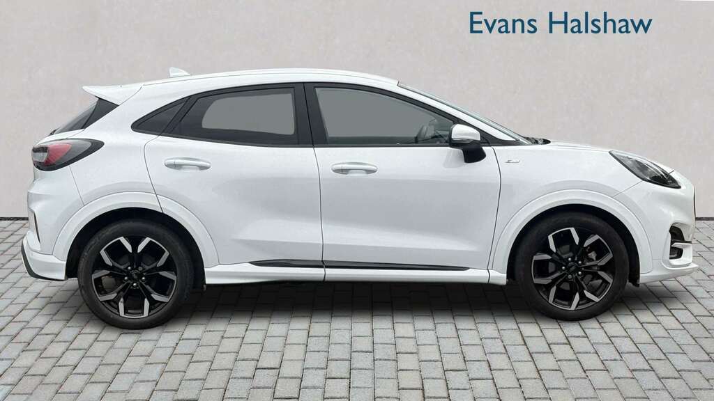 Ford Puma 1.0 Ecoboost Hybrid Mhev St-line X 2023 YY73WOB White #4
