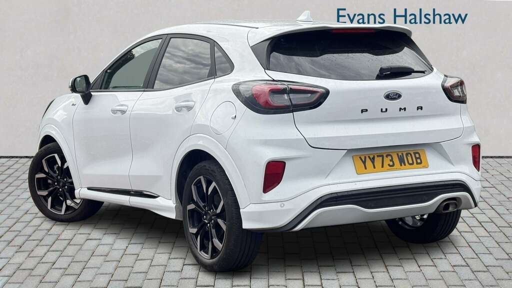 Ford Puma 1.0 Ecoboost Hybrid Mhev St-line X 2023 YY73WOB White #2