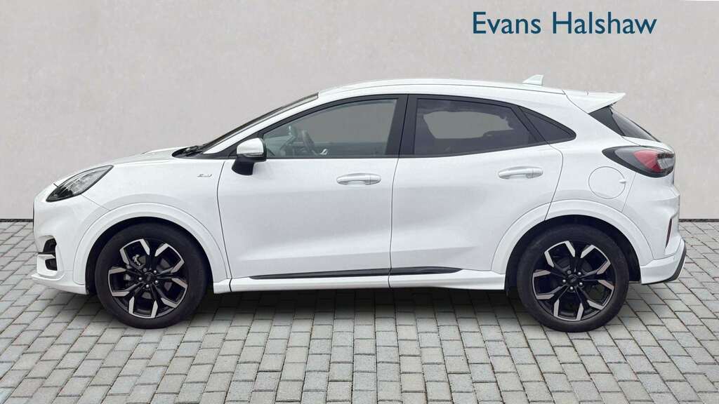Ford Puma 1.0 Ecoboost Hybrid Mhev St-line X 2023 YY73WOB White #6