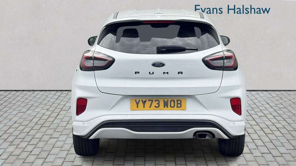Ford Puma 1.0 Ecoboost Hybrid Mhev St-line X 2023 YY73WOB White #5