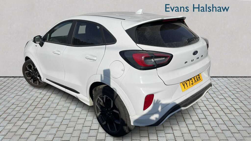 Ford Puma 1.0 Ecoboost Hybrid Mhev St-line X 2024 YY73XAR White #2