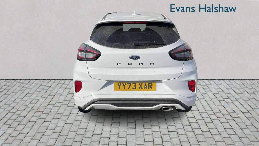 Ford Puma 1.0 Ecoboost Hybrid Mhev St-line X 2024 YY73XAR White #4