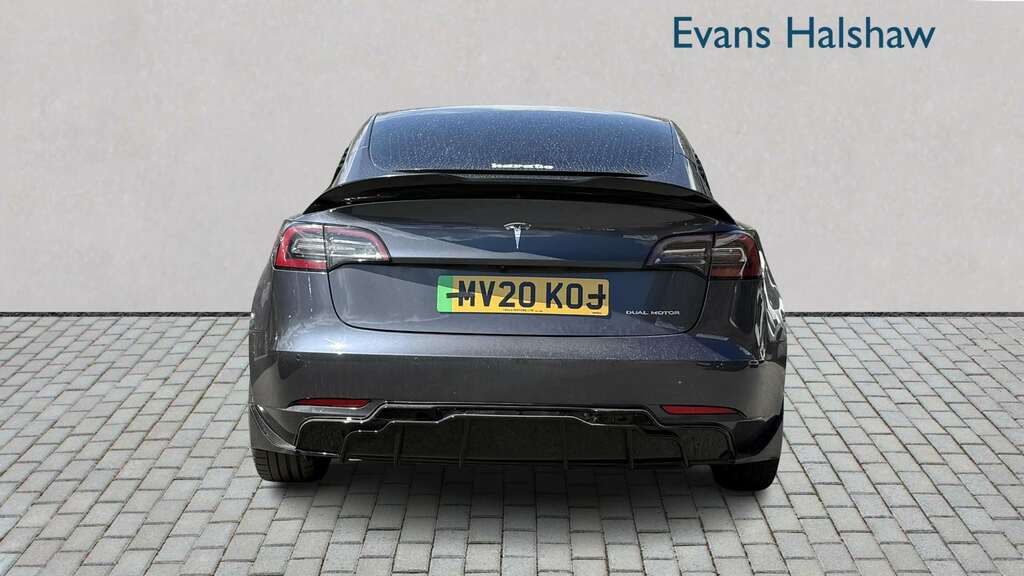 Tesla Model 3 Long Range Awd 2020 Silver #5