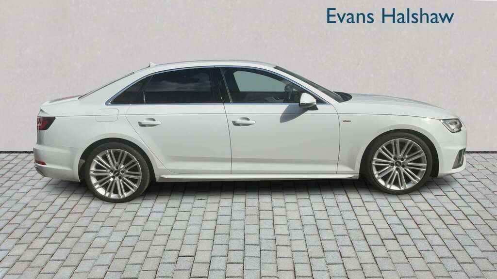 Audi A4 35 Tfsi S Line S Tronic Tech Pack 2019 White #3