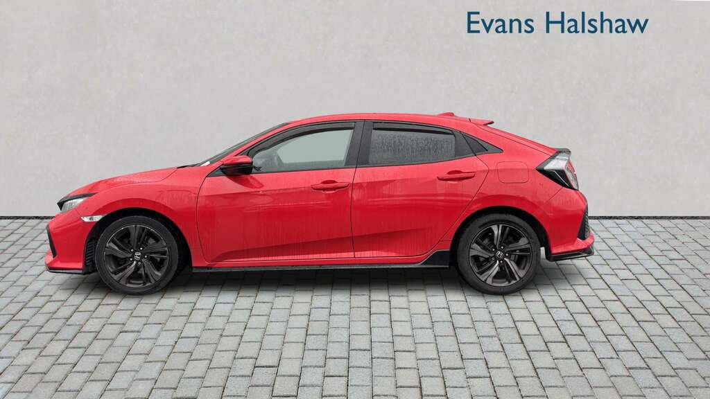 Honda Civic 1.5 Vtec Turbo Sport Cvt 2020 Red #3