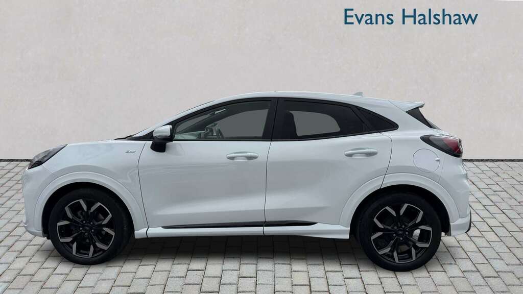 Ford Puma 1.0 Ecoboost Hybrid Mhev St-line X Dct 2024 White #3