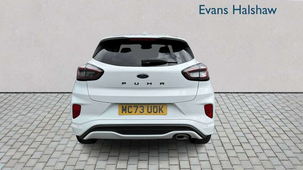 Ford Puma 1.0 Ecoboost Hybrid Mhev St-line X Dct 2024 White #4