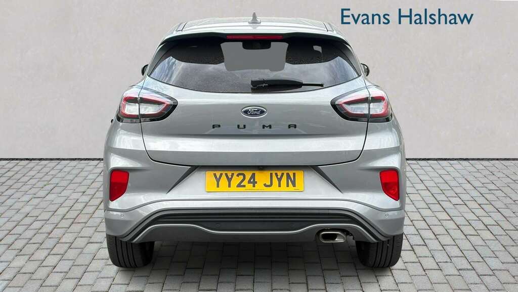Ford Puma 1.0 Ecoboost Hybrid Mhev 155 St-line X 2024 YY24JYN Silver #4