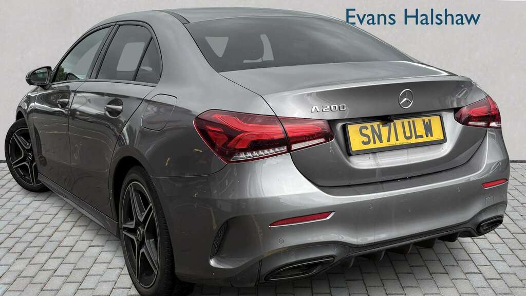 Mercedes-Benz A Class 1.3 A250e 15.6Kwh Amg Line Executive Saloon Black #2