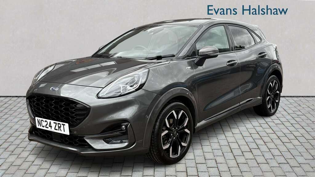 Ford Puma 1.0 Ecoboost Hybrid Mhev St-line X Dct 2024 Grey #4