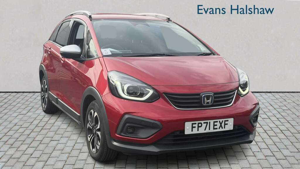 Honda Jazz 1.5 I-mmd Hybrid Crosstar Ex Ecvt 2022 Red