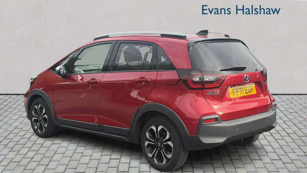 Honda Jazz 1.5 I-mmd Hybrid Crosstar Ex Ecvt 2022 Red #5