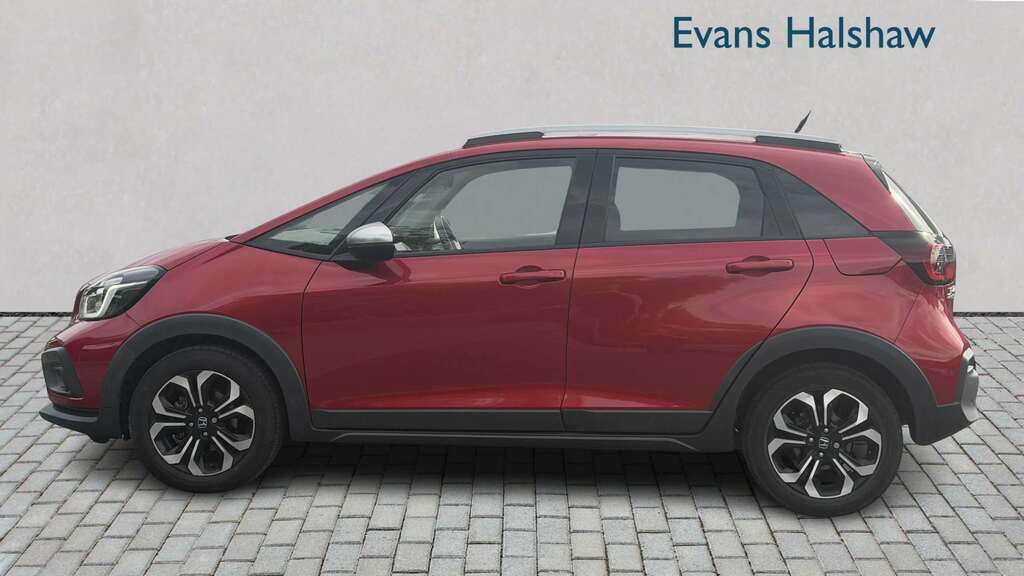 Honda Jazz 1.5 I-mmd Hybrid Crosstar Ex Ecvt 2022 Red #4