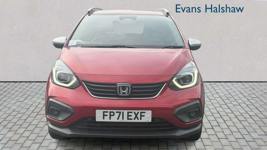Honda Jazz 1.5 I-mmd Hybrid Crosstar Ex Ecvt 2022 Red #2
