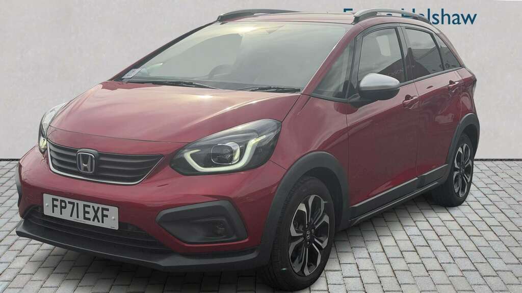 Honda Jazz 1.5 I-mmd Hybrid Crosstar Ex Ecvt 2022 Red #3