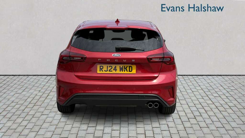 Ford Focus 1.0 Ecoboost Hybrid Mhev St-line 2024 Red #6