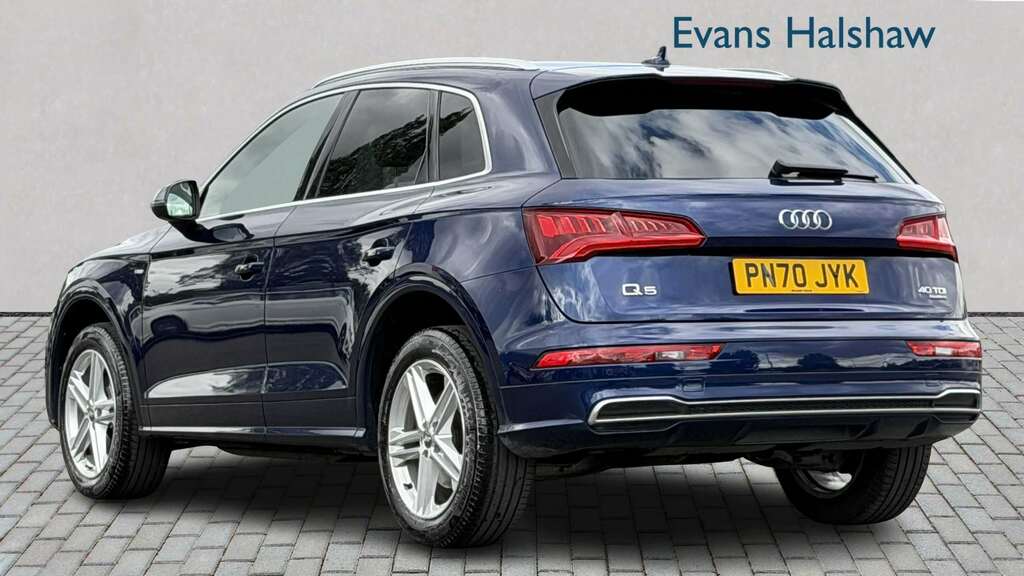 Audi Q5 40 Tdi Quattro S Line S Tronic 2020 Blue #2