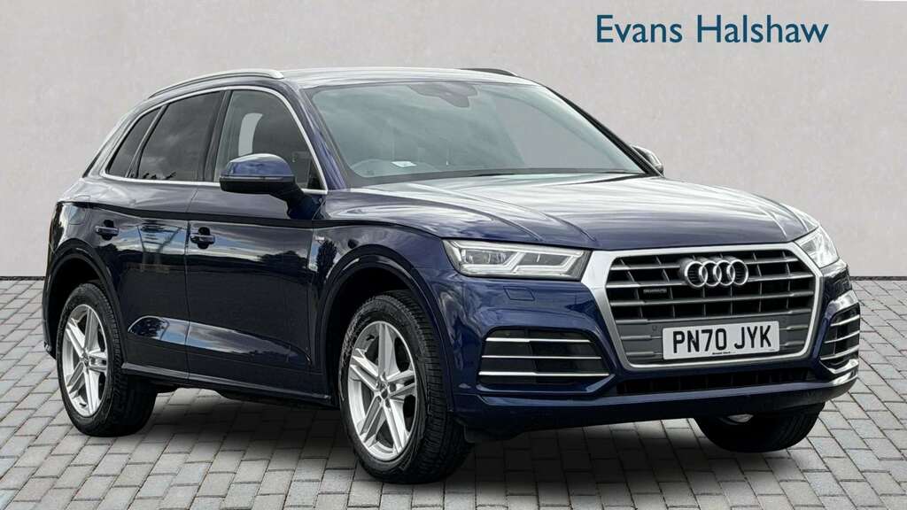 Audi Q5 40 Tdi Quattro S Line S Tronic 2020 Blue