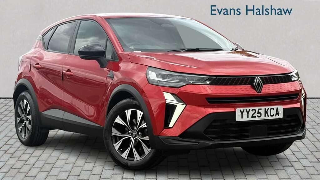 Renault Captur 1.6 E-tech Full Hybrid 145 Evolution 2025 Red