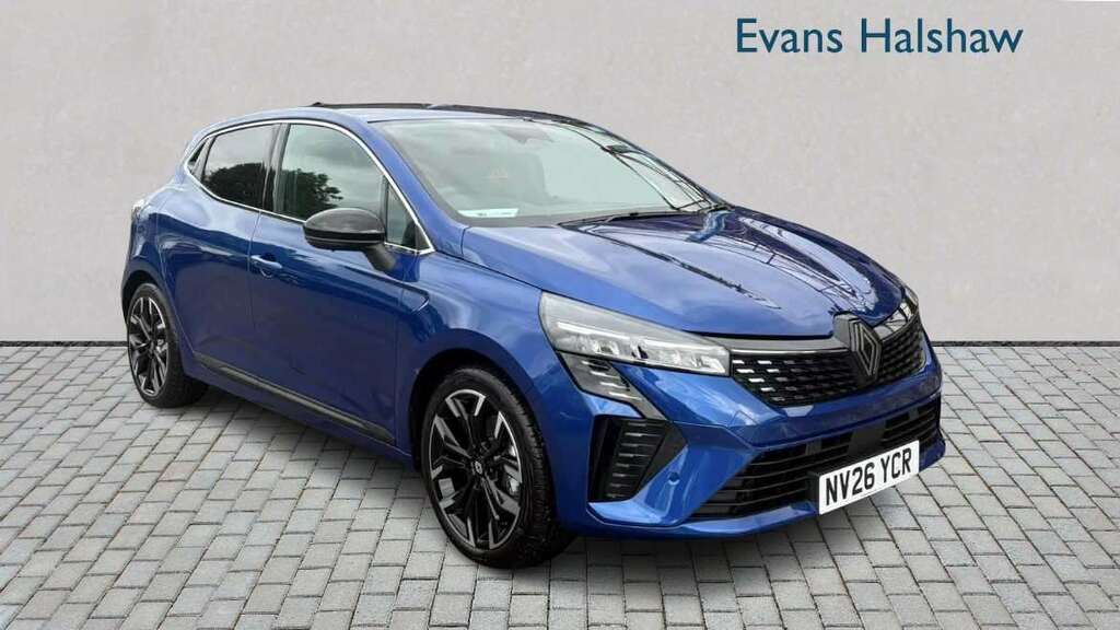 Renault Clio 1.6 E-tech Full Hybrid 145 Techno 2026 Blue