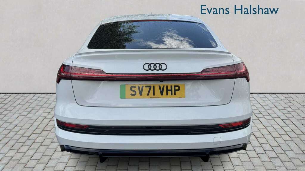 Audi E-tron 300Kw 55 Quattro 95Kwh S Line 2021 White #5