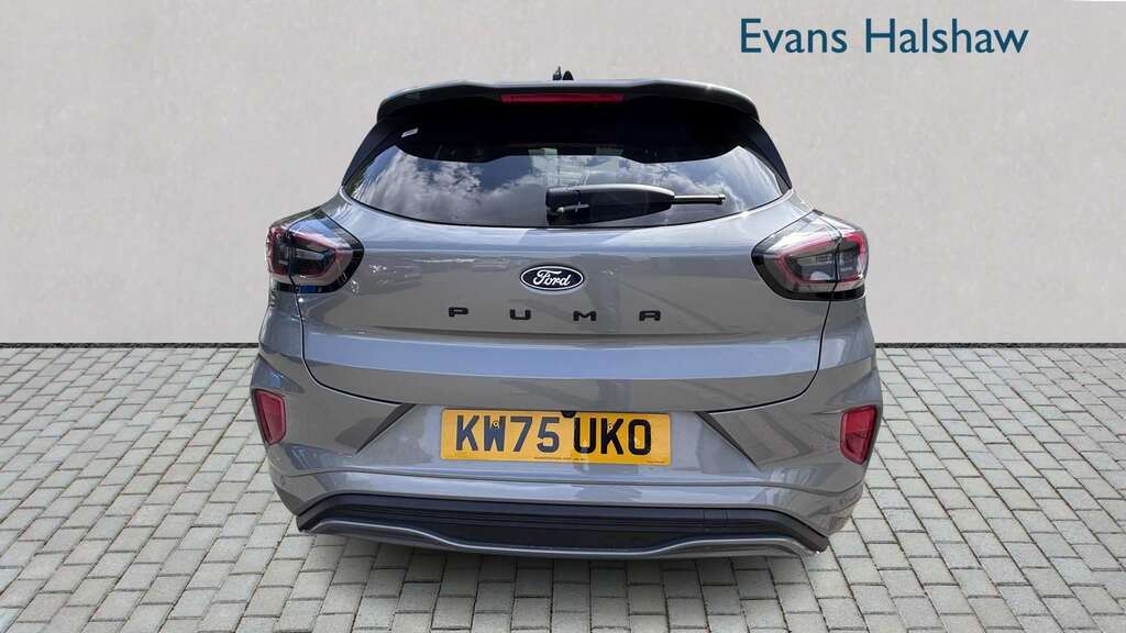 Ford Puma 1.0 Ecoboost Hybrid Mhev St-line X 2025 Silver #4