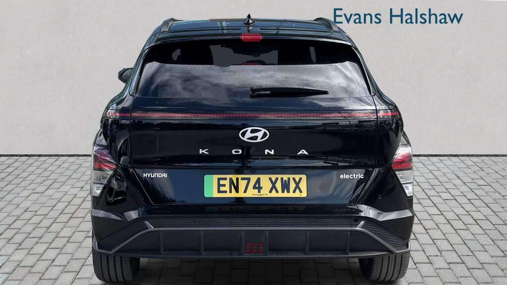 Hyundai Kona 160Kw N Line 65Kwh 2025 Black #6