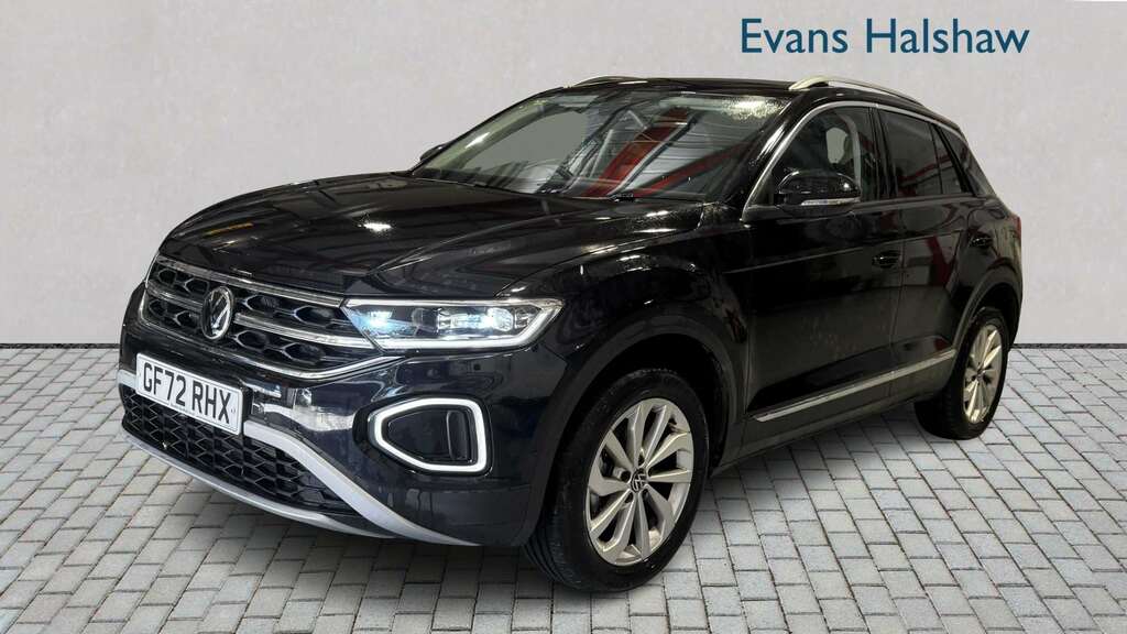 Volkswagen T-Roc 1.5 Tsi Style Dsg 2022 Black #3