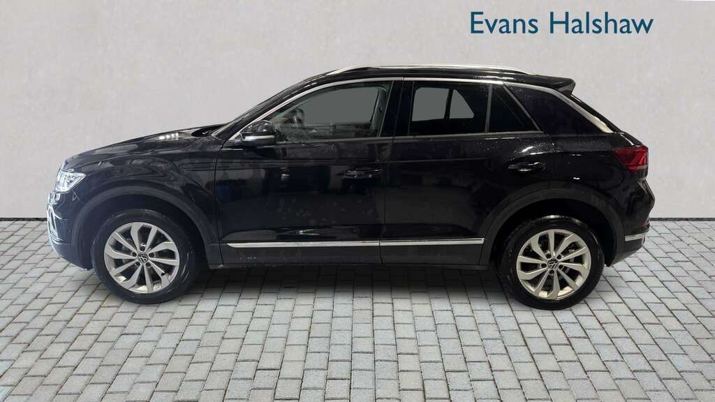 Volkswagen T-Roc 1.5 Tsi Style Dsg 2022 Black #4