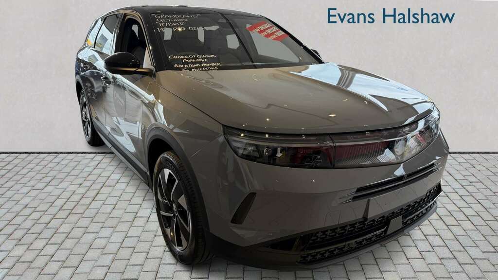Vauxhall Grandland 1.2 Hybrid 145 Ultimate E-dct6 Fixed Roof 20 Grey