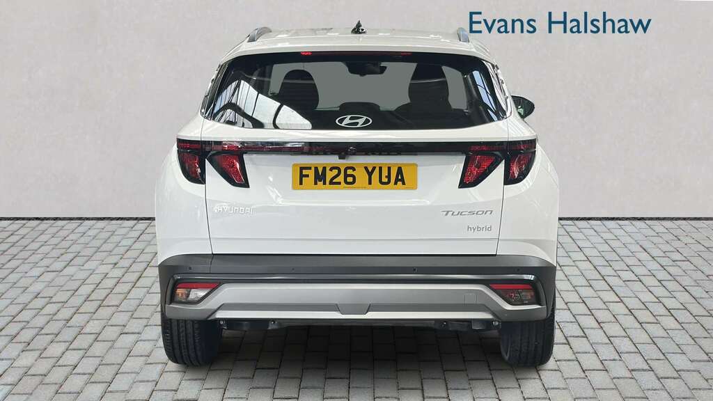 Hyundai Tucson 1.6T 239 Hybrid Element 2026 White #5