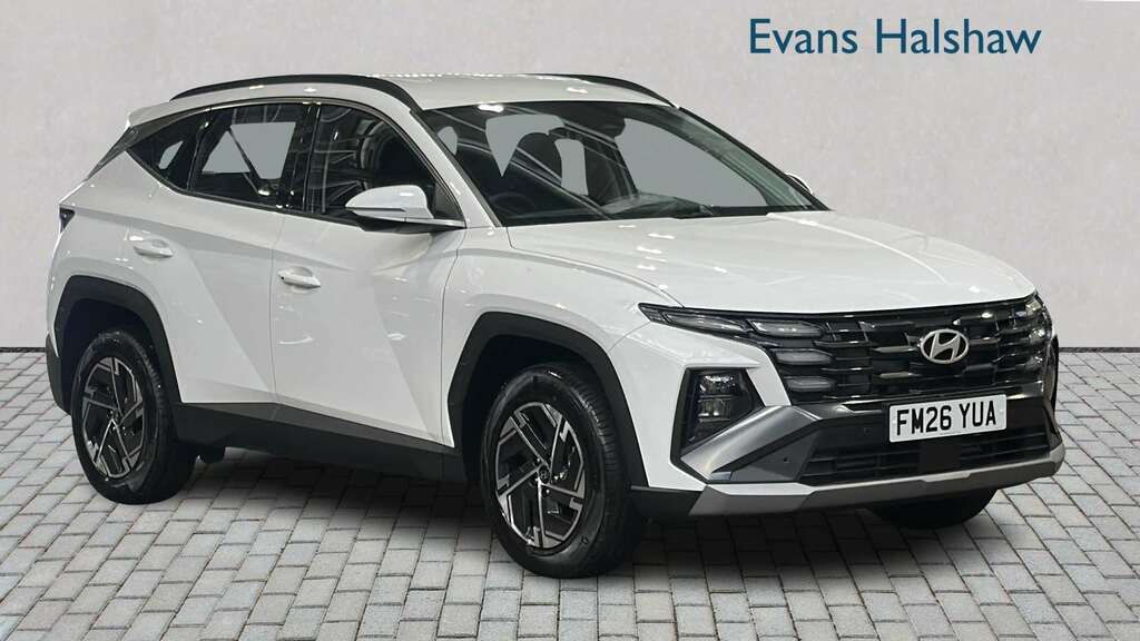 Hyundai Tucson 1.6T 239 Hybrid Element 2026 White