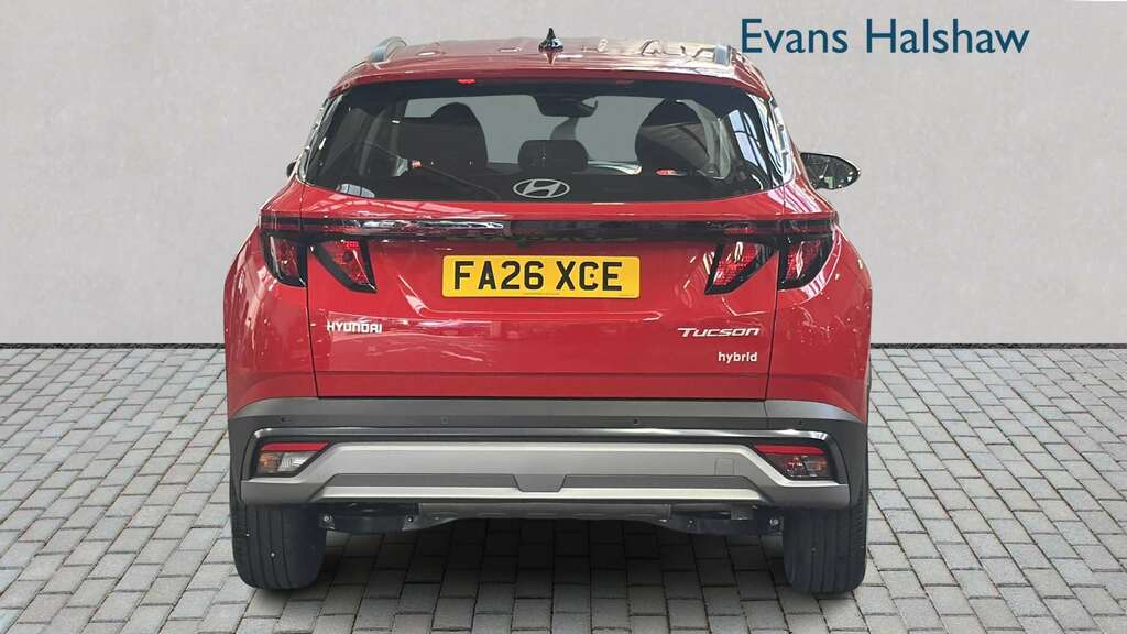 Hyundai Tucson 1.6T 239 Hybrid Element 2026 Red #5