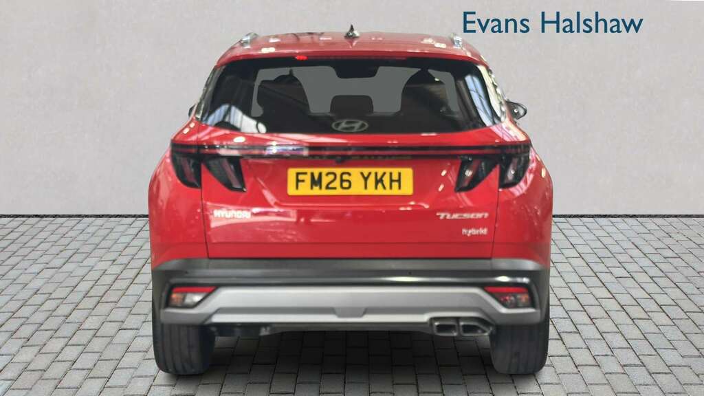 Hyundai Tucson 1.6T 239 Hybrid Black Line 2026 Red #5