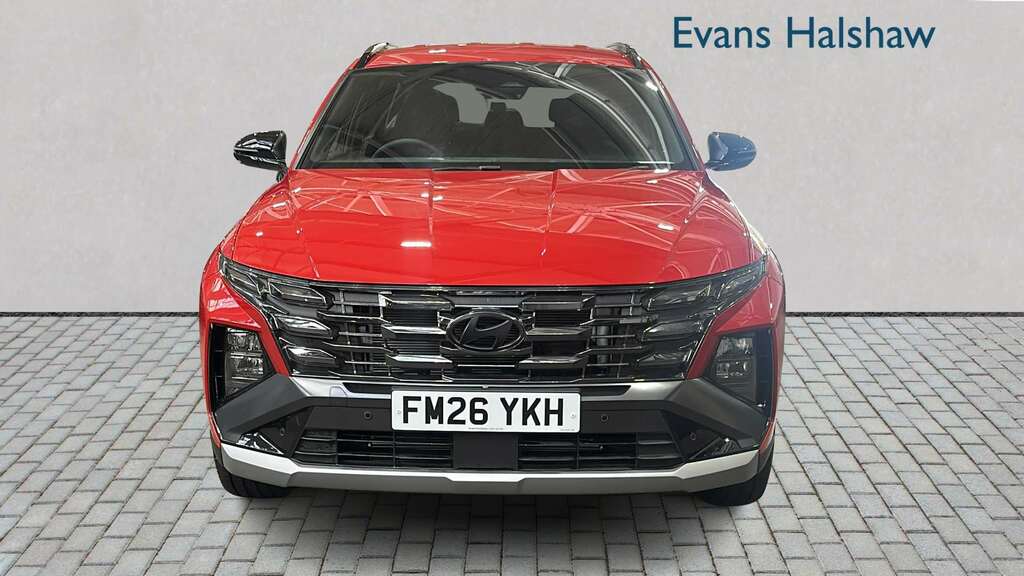 Hyundai Tucson 1.6T 239 Hybrid Black Line 2026 Red #4