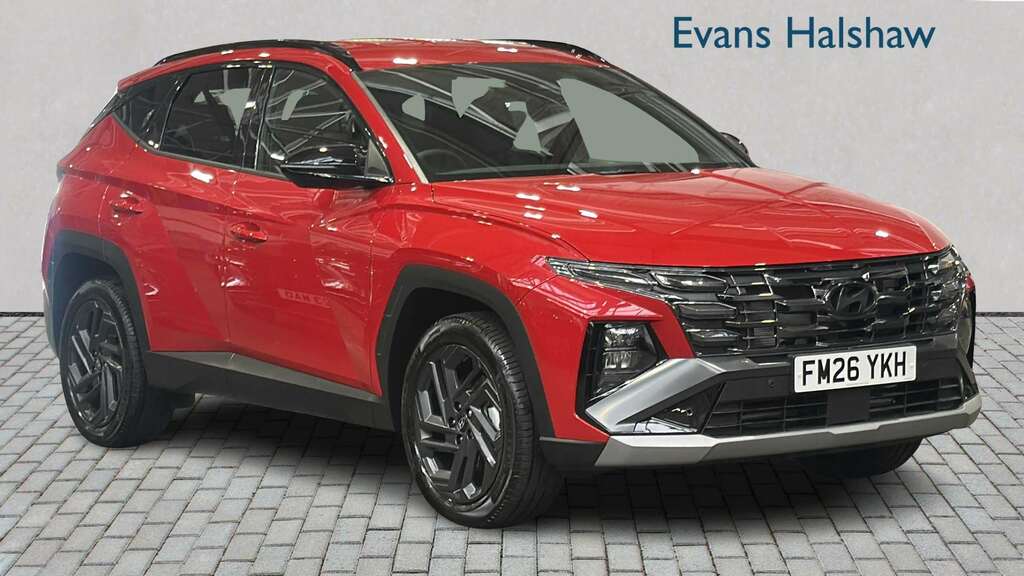 Hyundai Tucson 1.6T 239 Hybrid Black Line 2026 Red