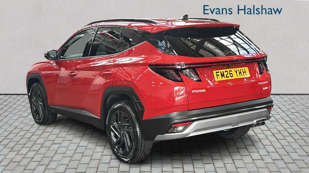Hyundai Tucson 1.6T 239 Hybrid Black Line 2026 Red #2