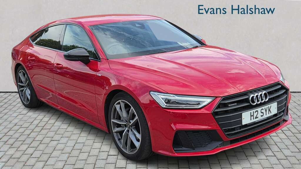 Audi A7 45 Tfsi 265 Quattro Black Edition S Tronic 202 Red