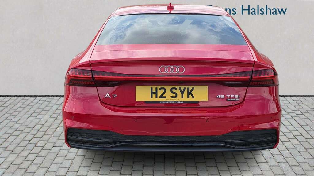 Audi A7 45 Tfsi 265 Quattro Black Edition S Tronic 202 Red #5