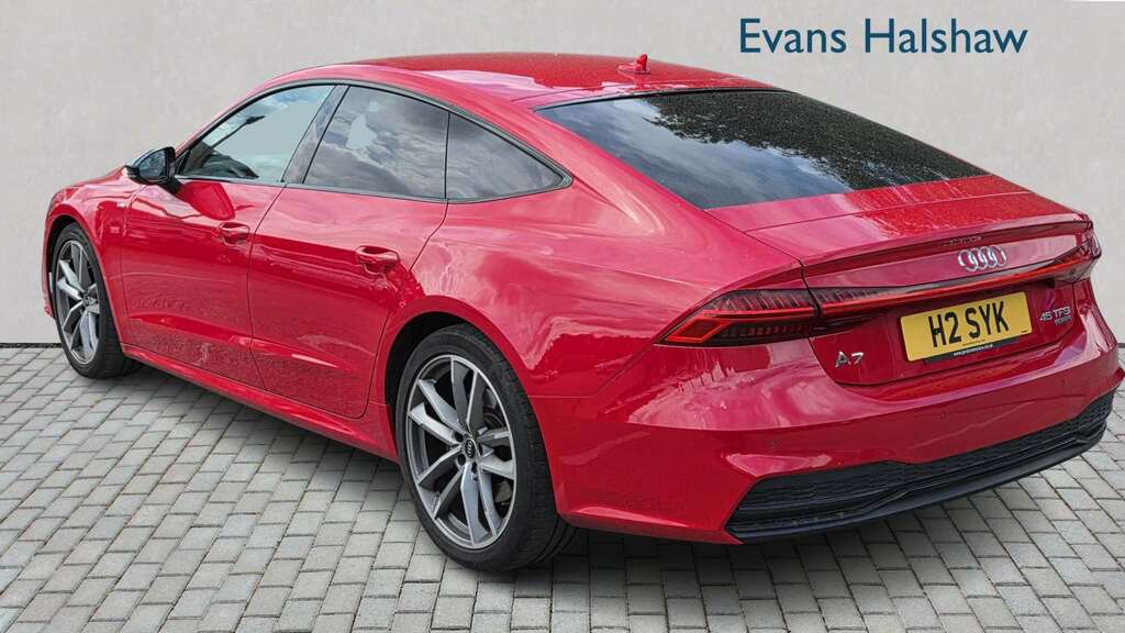 Audi A7 45 Tfsi 265 Quattro Black Edition S Tronic 202 Red #2
