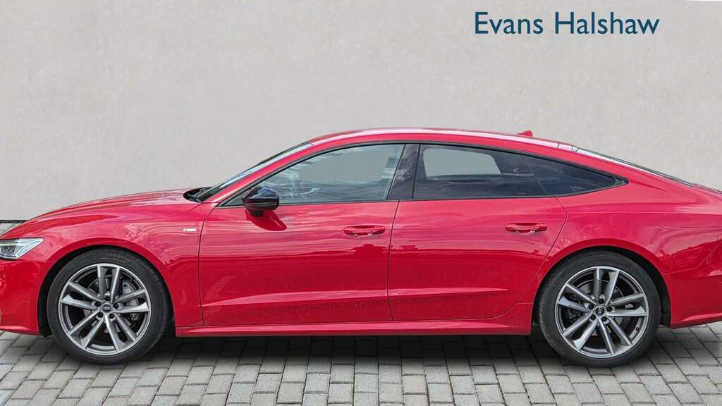 Audi A7 45 Tfsi 265 Quattro Black Edition S Tronic 202 Red #3