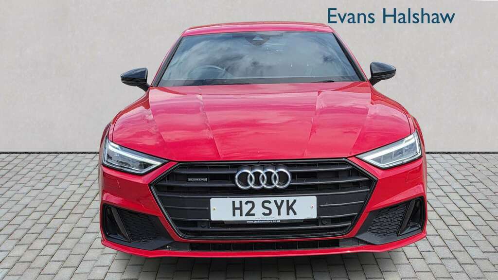 Audi A7 45 Tfsi 265 Quattro Black Edition S Tronic 202 Red #4