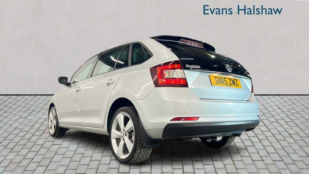 Skoda Rapid Spaceback 1.6 Tdi Cr Se Sport - Pan Roof White #7