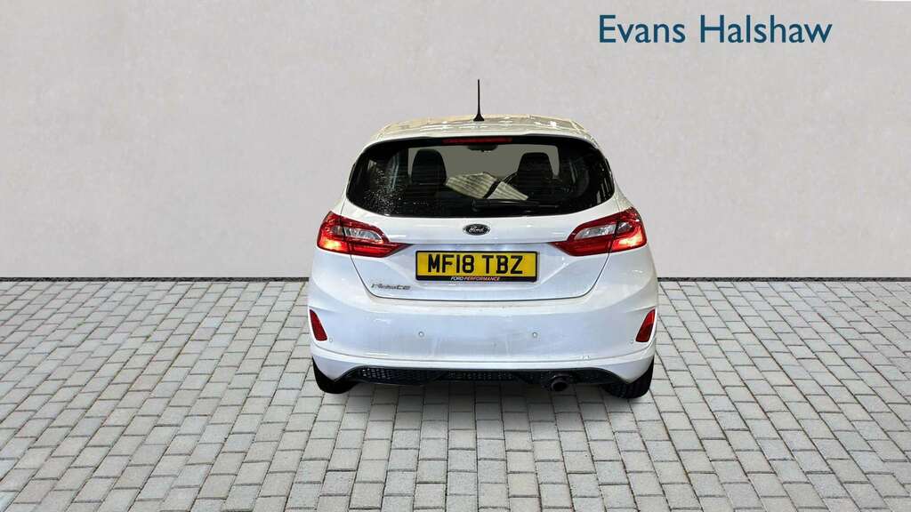Ford Fiesta 1.0T Ecoboost St-line Hatchback White #5